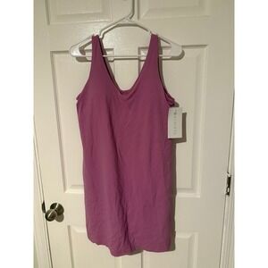 Athleta Transcend dress athletic with built in biker shorts women's large new